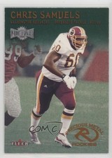 2000 Fleer Metal Precious Metal Rookies Emerald Chris Samuels #221 jg5