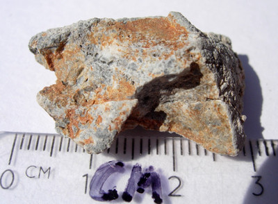 5.58 grams 29x17x11mm Bechar 003 Lunar as found individual Meteorite with a COA