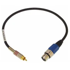 Lynx Studio Technology XLR-F to RCA Male S/PDIF Adapter Cable - 18"