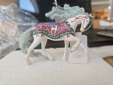TRAIL OF PAINTED PONIES Christmas Wonder Ornament 3.2" Tall Holiday 2023 NEW