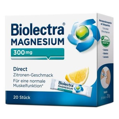 BIOLECTRA Magnesium Direct Pellets 20 St