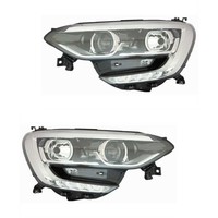 Halogen Scheinwerfer Set H7/ H7 FüR Renault Megane IV SchräGheck Grandtour
