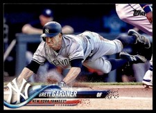 2018 Topps Brett Gardner New York Yankees #204