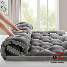 2 3In Extra Thick Mattress Topper Cooling Pillow Top Airflow Design Queen Cloud