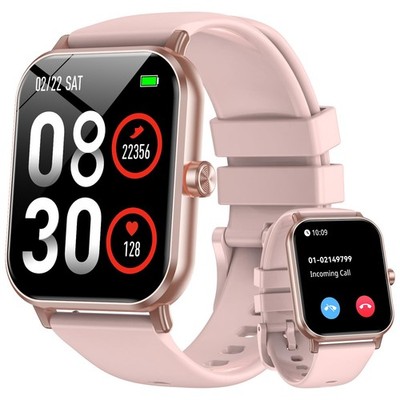 Smart Watch for Men Women, 1.85'' HD Fitness Tracker with Bluetooth Calls, 5 A...