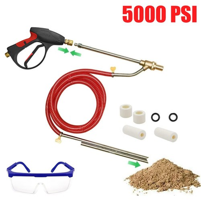 #ad #ad Pressure Washer Sand Gun Blaster Kit with Gun 5000 PSI Sand Gun Blaster $42.95