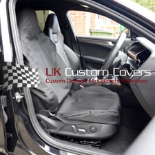 Vw Golf Gti Mk5 Mk6 R32 Recaro Tailored Seat Covers X2 In Black - 163 163