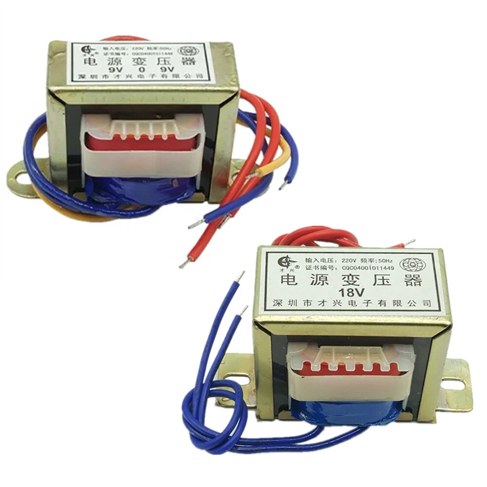 10W/VA Leistung Transformator AC 220V/380V Einzel/Dualer Ausgang Trafo Netztrafo - Bild 3 von 4