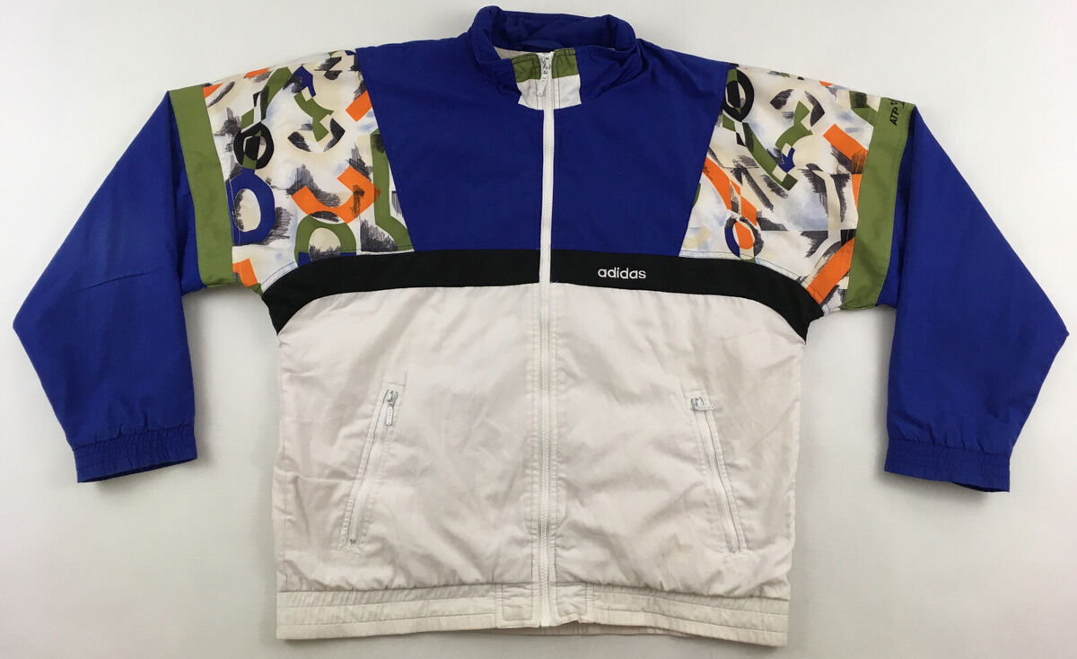 Adidas ATP Tour 1990s tennis tracksuit track top jacket Adidas ATP Tour 1990s tennis tracksuit track top jacket