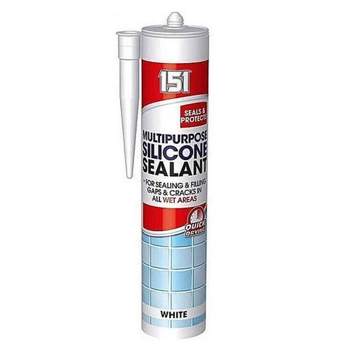 WATERPROOF SILICONE SEALANTS ALL PURPOSE ACRYLIC WHITE CLEAR BLACK