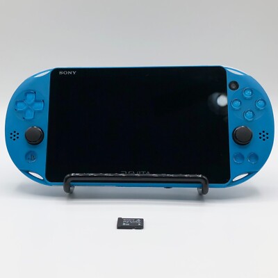 PlayStation Vita - PlayStation Vita アクア・ブルー PCH-2000/8GBメモリ Amazon | PlayStation Vita Wi-Fiモデル アクア・ブルー(PCH
