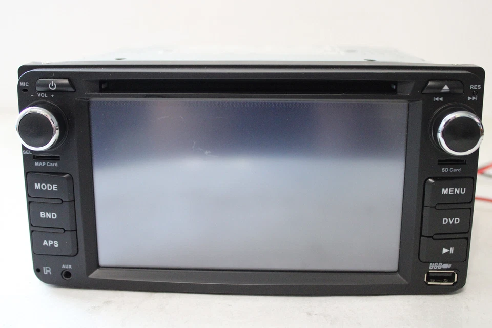 Hizpo BYH45768 6.25" Bluetooth USB Aux CD DVD Player Stereo For Toyota *READ* - Image 4 of 4