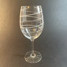 Mikasa Cheers Spiral Red Wine Glass 24 oz Replacement Stemware 9.25” Clear