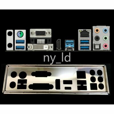 OEM I/O Shield For ASRock Z270 Extreme4、Z370 Extreme4 Backplate rear baffle