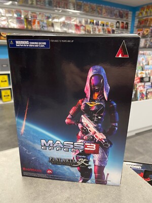 Mass Effect 3 Play Arts Kai TALI'ZORAH VAS NORMANDY Figure 2012 CIB NM Complete