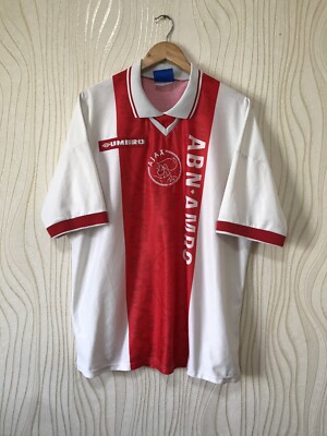 アヤックス ホームユニフォーム ビンテージ アンブロ AJAX 1998 1998 HOME FOOTBALL SHIRT JERSEY UMBRO VINTAGE #2
