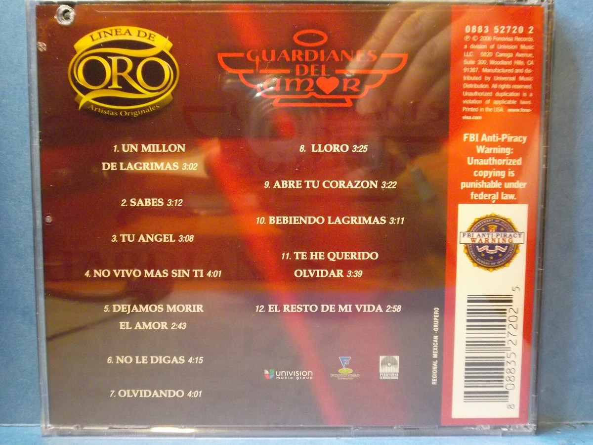 Linea de Oro by Guardianes del Amor (CD-2007, Fonovisa)Regional