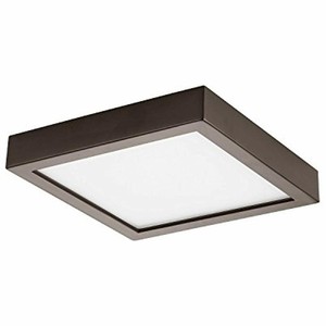 Square 6 Inch Dimmable Flush Mount Ceiling Fixture 11 Watt