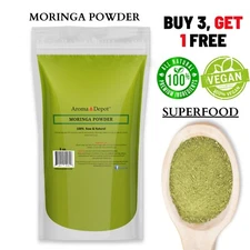 Moringa Powder 8 oz. Hoja Polvo de Moringa oleifera Leaf Pure Natural Superfood