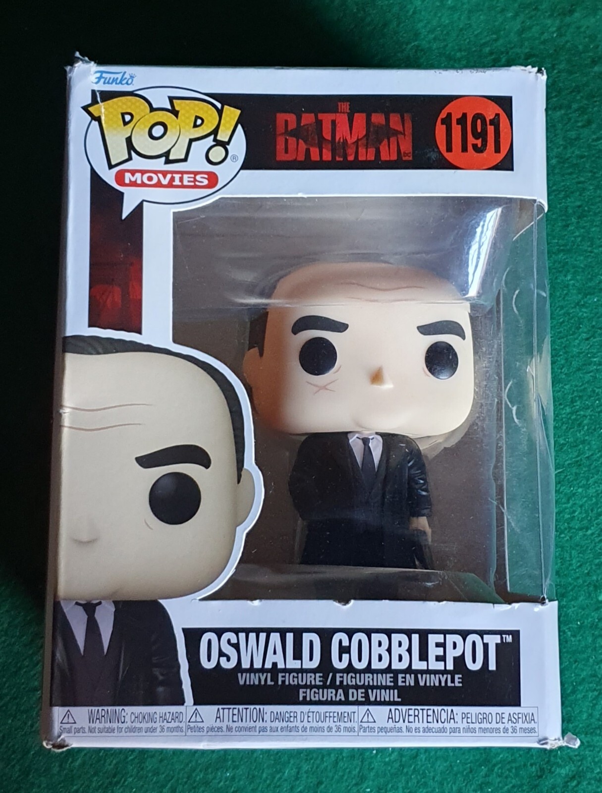 NEW-OTHER FUNKO POP! MOVIES - THE BATMAN - OSWALD COBBLEPOT #1191 - VINYL FIGURE