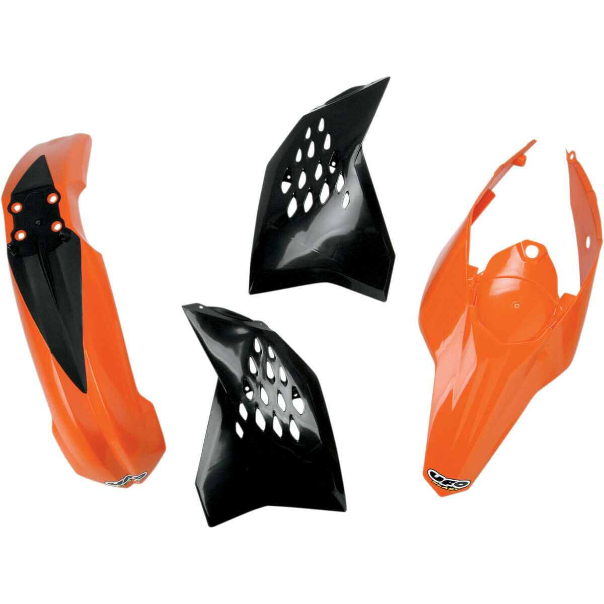 Kit plastiques UFO KTM 625 SXC pour circuits cross et enduro 07-08