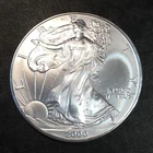 2000 Uncirculated American Silver Eagle US Mint Issue 1oz Pure Silver #Q410