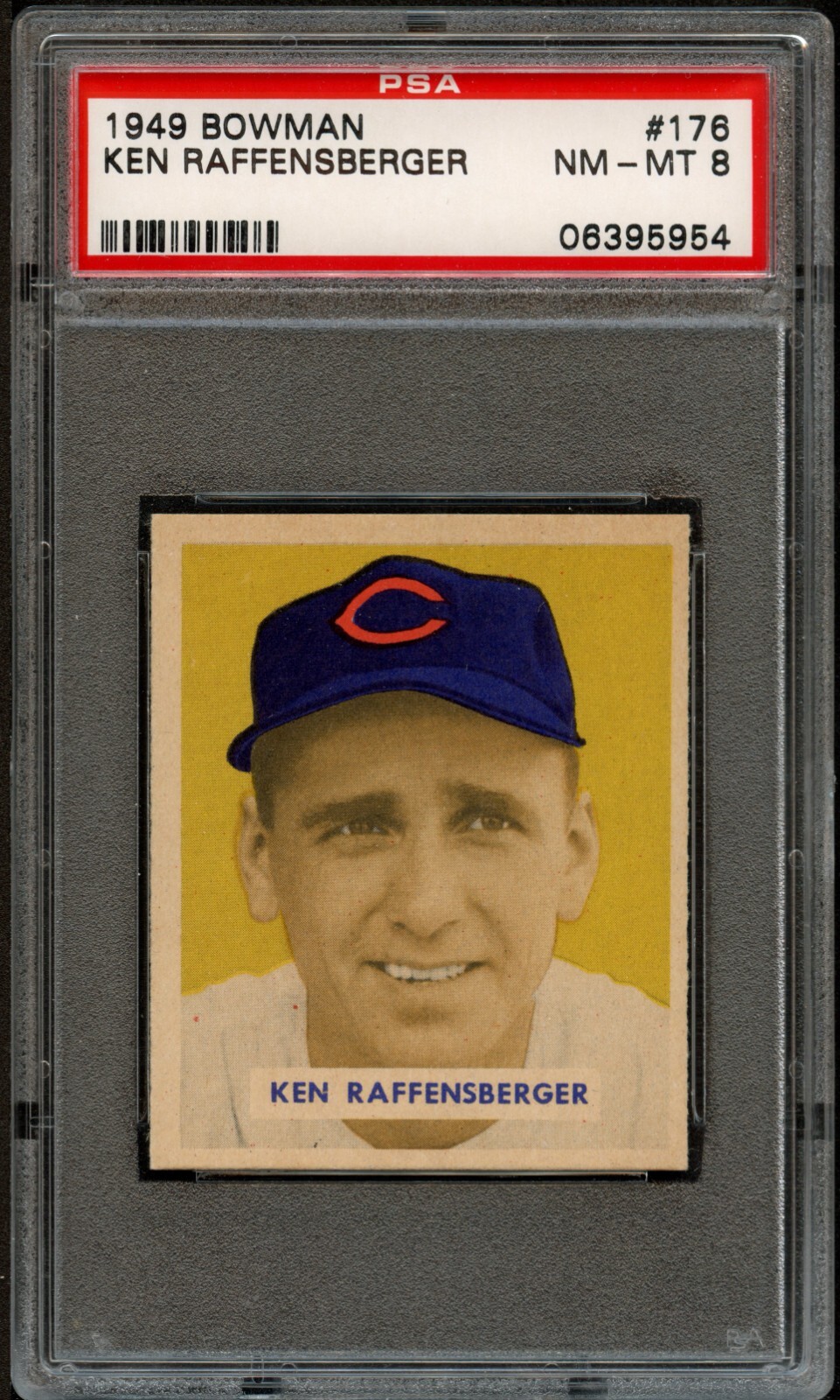 BB - 1949 Bowman - #176 - Ken Raffensberger - PSA 8 - NM-MT | eBay