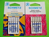 10 NäHmaschinen Nadeln Schmetz Stick Nadel Embroidery Flachkolben StäRke 90-75