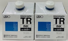 RISOGRAPH S-729 Encre Originale Bleue TR Pour TR 1510/TR 1530/TR 1610 (X 2PZ)