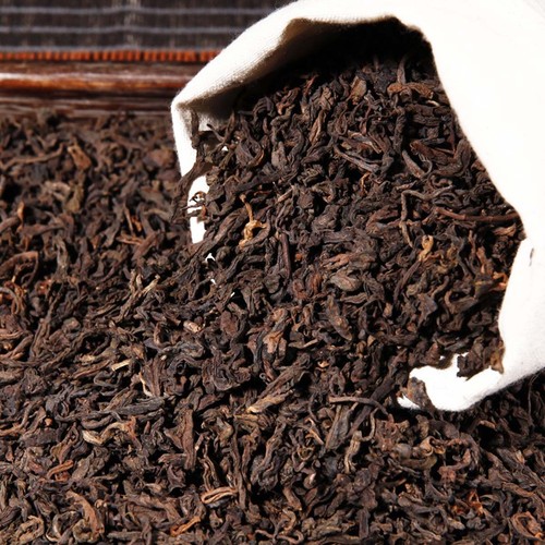 Ripened Puerh Tea Yunnan Black Puer Tea China Bulk Cooked Pu-erh Tea Loose Leaf - Picture 1 of 12