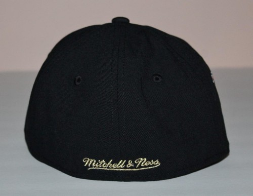 NEW YORK METS Cap Mitchell & Ness Fitted Hat 2001 TOPPS PATCH Sz 7 1/8 & PIN *V7 - Picture 5 of 10