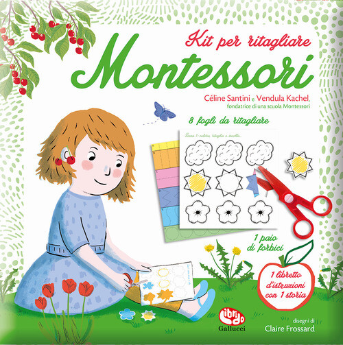 Libri Céline Santini - Kit per ritagliare Montessori - 2022