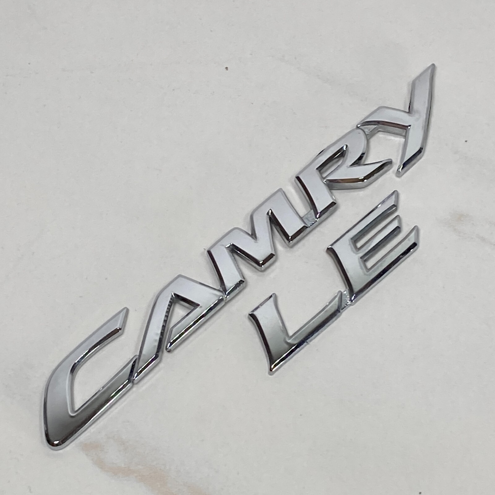 2007-2011 Toyota Camry LE Chrome Trunk Emblem Badge Letters