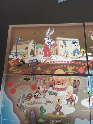 ルーニーテューンズ トイ ディスプレイ Looney Toons Back in Action Tunes Tours Foil Puzzle LTT1-9 Card