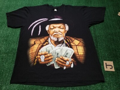 Vintage Ghetto T Shirt 2XL Hip Hop 