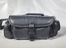 Sony LCS-VA3 Universal Handycam Camcorder Leather Carrying Case