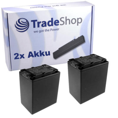 2x AKKU 3200mAh für SONY NEX-VG10 NEX-VG10E NEX-VG-10 NEX-VG-10E