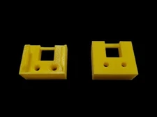 **2 Pack** YELLOW Dewalt 12V Locking Battery Holder Mount