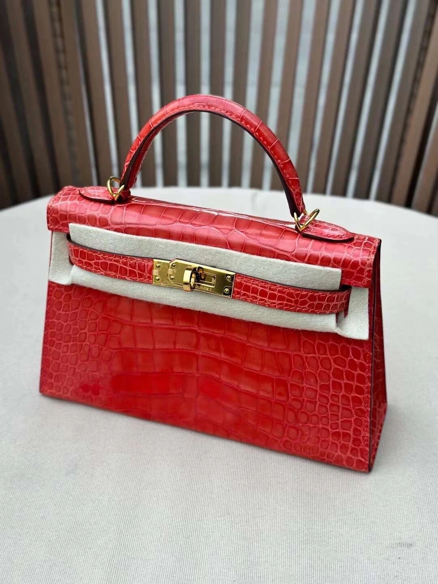 hermes mini kelly 20 crocodile 5d