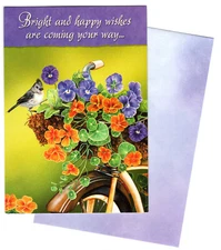 Mother's Day Card by Leaning' Tree -Bright & Happy Wishes are coming your way