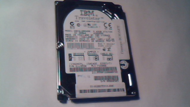 テシ様 2.5 Hard Drive IDE IBM Travelstar DBCA-206480 21L9550 21-W2667E01A