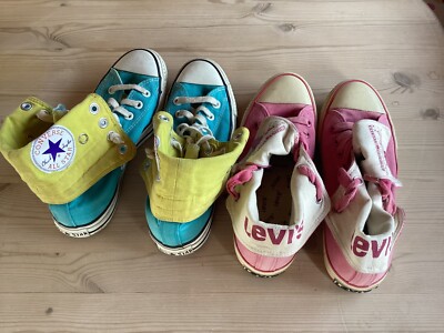 Original Converse All Star & Levis High Top Chucks/Sneakers