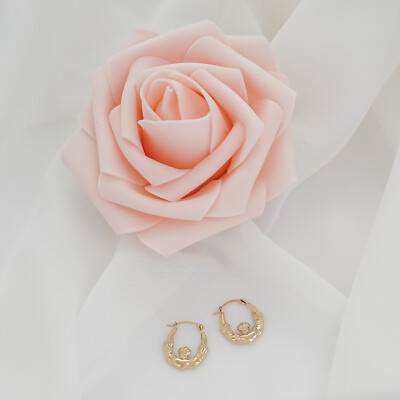 Orecchini A Cerchio Claddagh In Argento Sterling, Due Misure, Argento, Oro O Oro Rosa, Graziosi Orecchini A Cerchio Claddagh Irlandesi - Italia