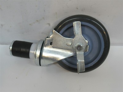 CHG CMS4-5RBB, 5'' Caster w/Expanding Stem & Brake