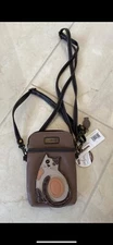 Chala Cat Convertible Cell Phone Crossbody Purse Pouch Wallet NWT