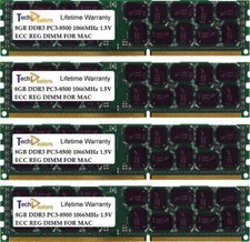 2009-2013 Nehalem Mac Pro memory 32GB 4X 8GB DDR3-1066 PC3-8500 MacPro 4,1 5,1
