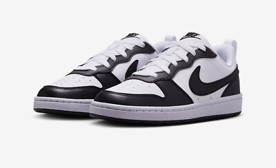 Big Kid's Nike Court Borough Low Recraft (GS) White Black DV5456