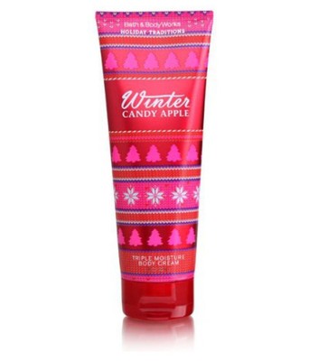 Bath & Body Works Winter Candy Apple 8 oz. Triple Moisture Body Cream Lotion