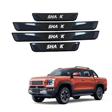 4PCS Outside Door Sill Scuff  Molding Trim Fits For BYD Shark 6 2024-2026