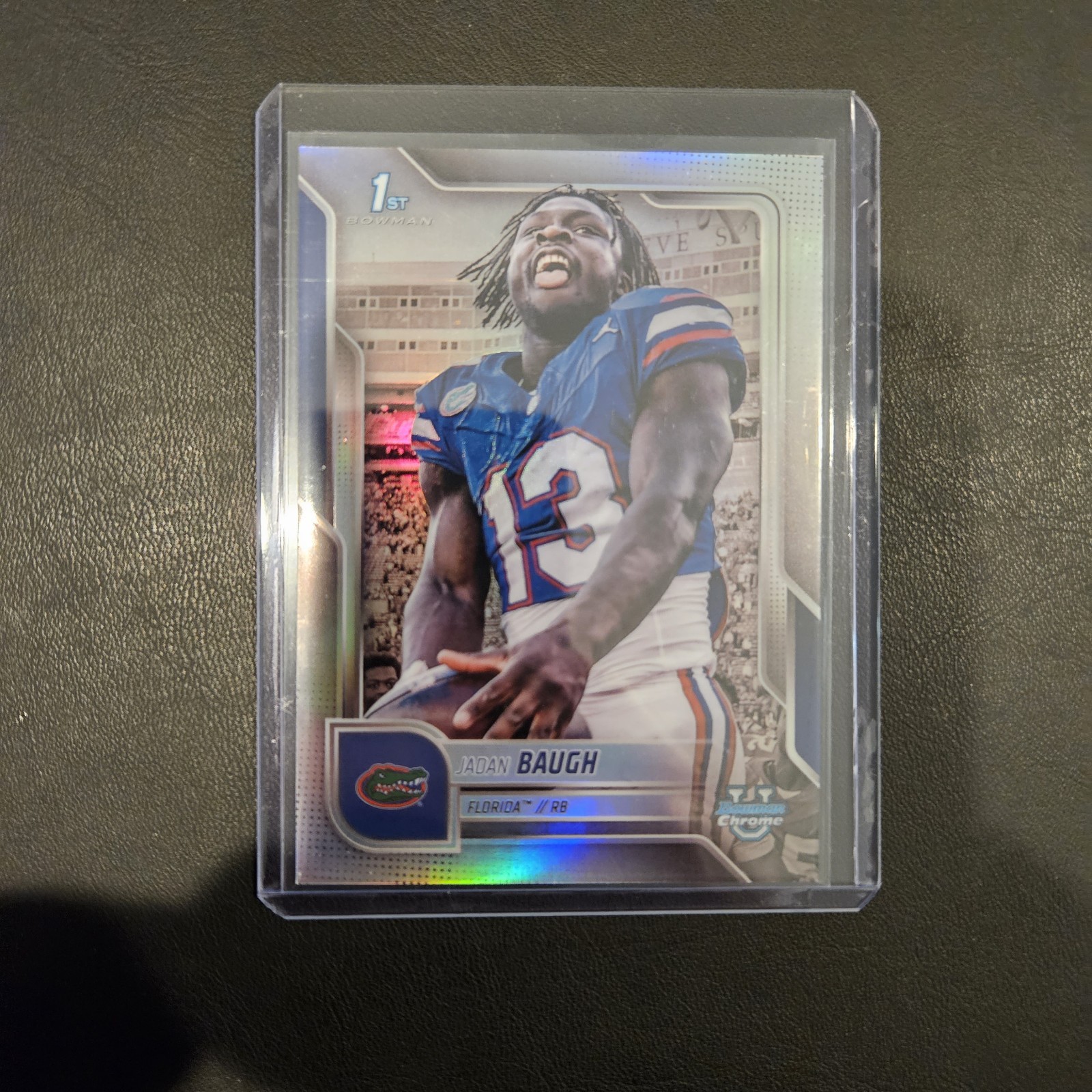 Jadan Baugh ROOKIE 2025 Bowman University Chrome #SP-19 SP Image Variations UF